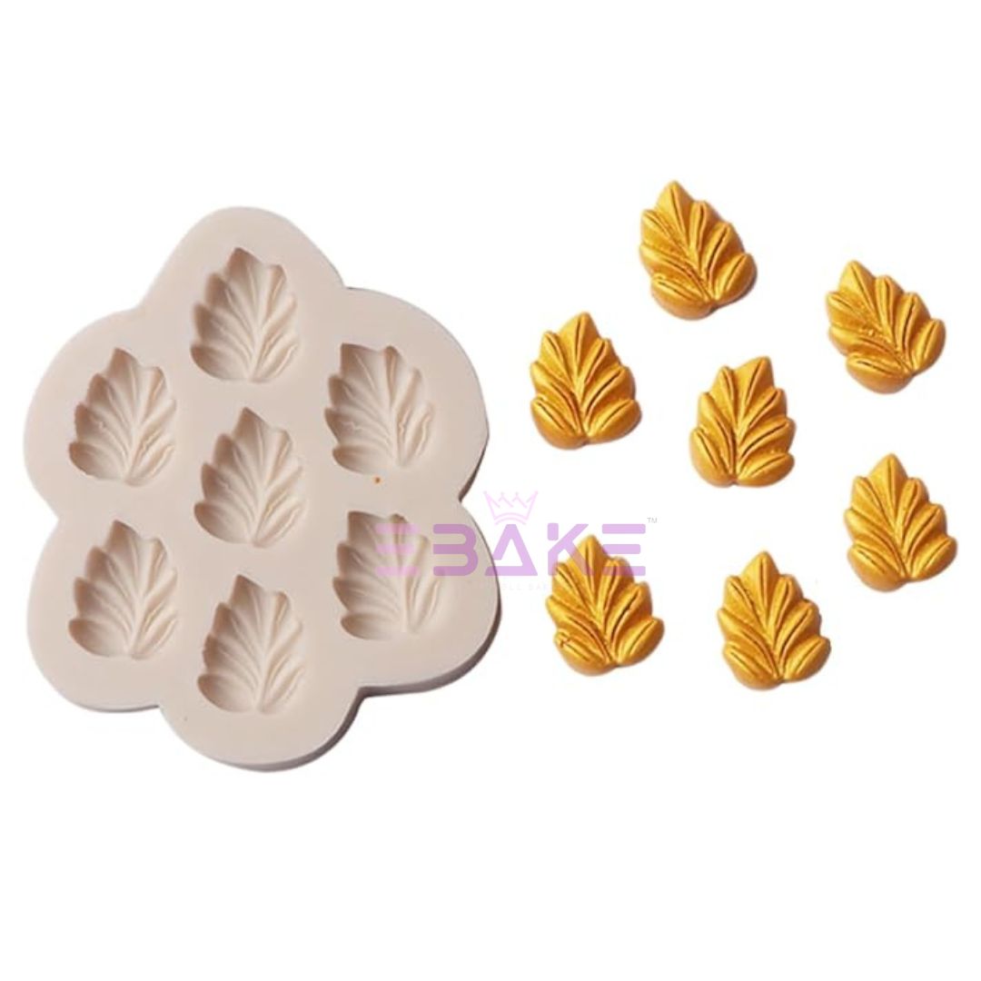 Small Leaves Silicone Fondant Mould Small