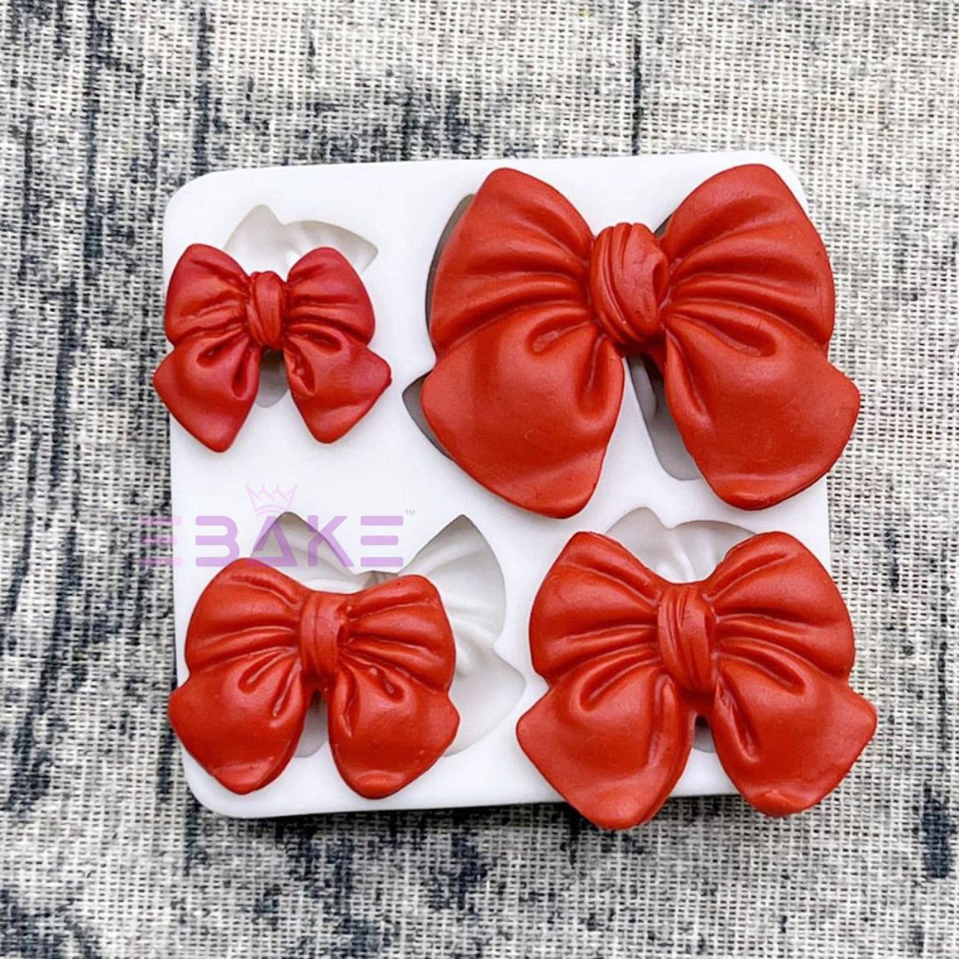 Bow Silicone Fondant Mould