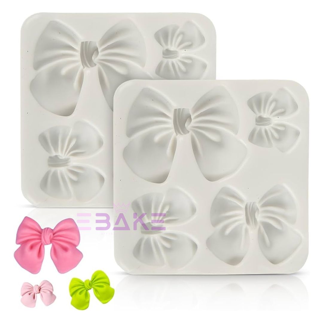 Bow Silicone Fondant Mould