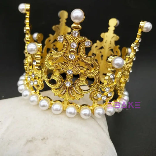 Medium Cake Crown - Gold