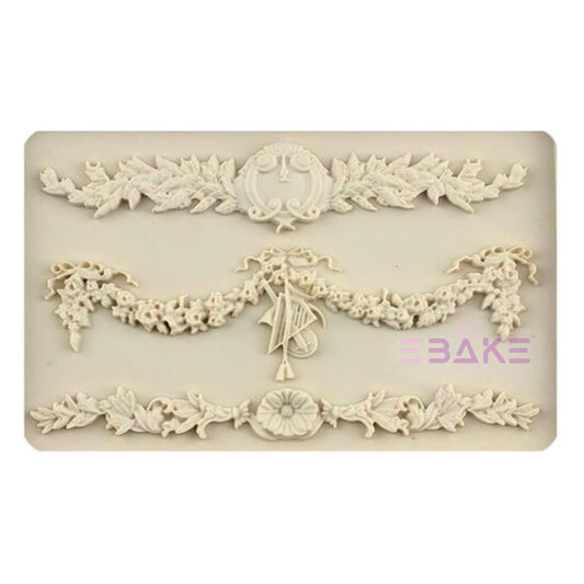 Cake Border Silicone Fondant Mould