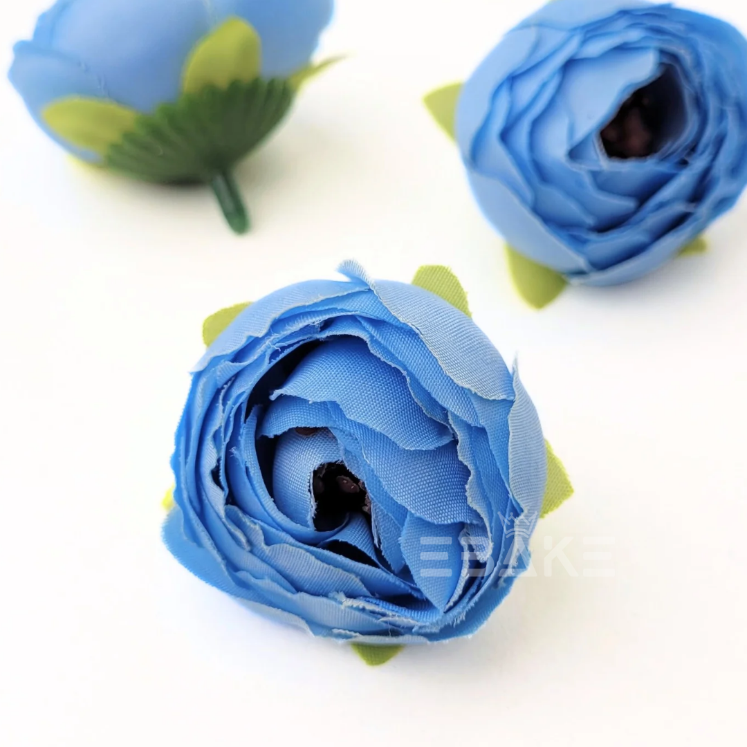 Small Peony Blue - A1057 (Single Piece)