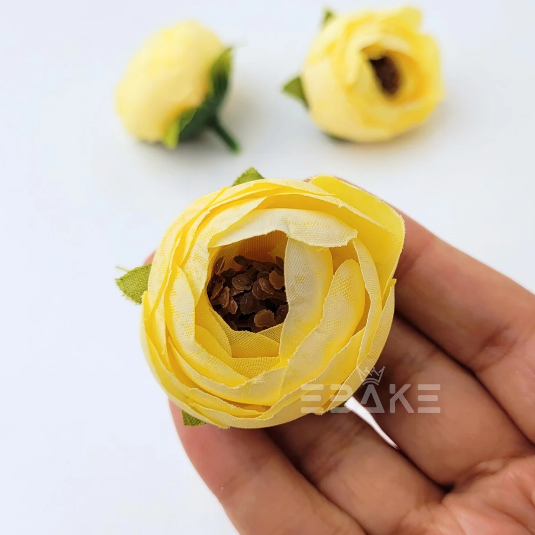 Small Peony Yellow - A1059 (Single Piece)