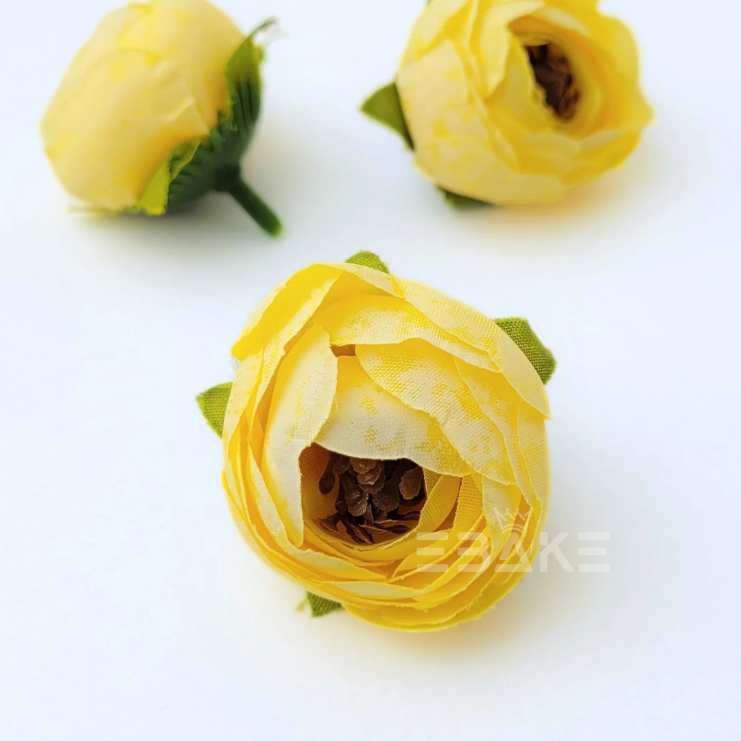 Small Peony Yellow - A1059 (Single Piece)