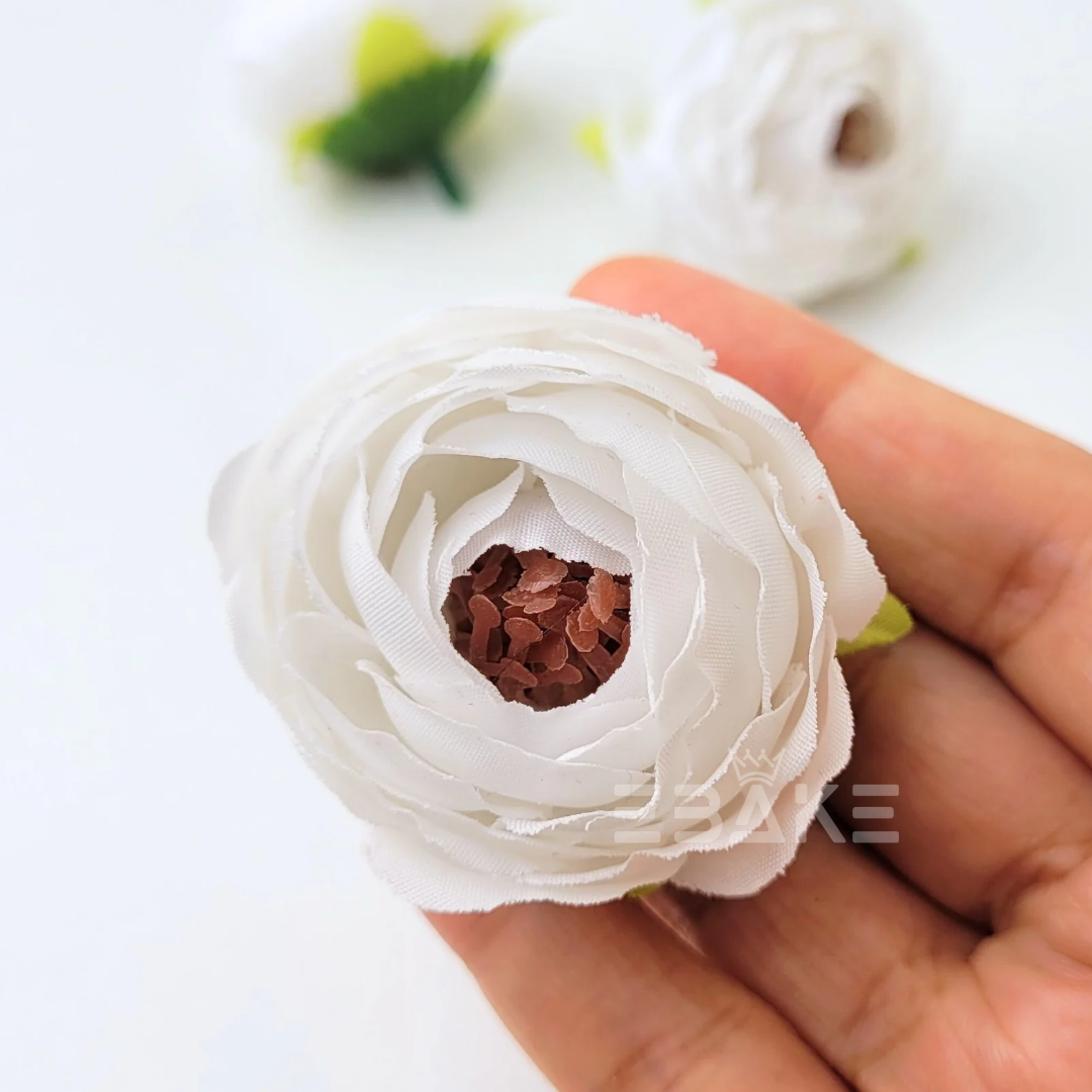 Small Peony White - A1061 (Single Piece)