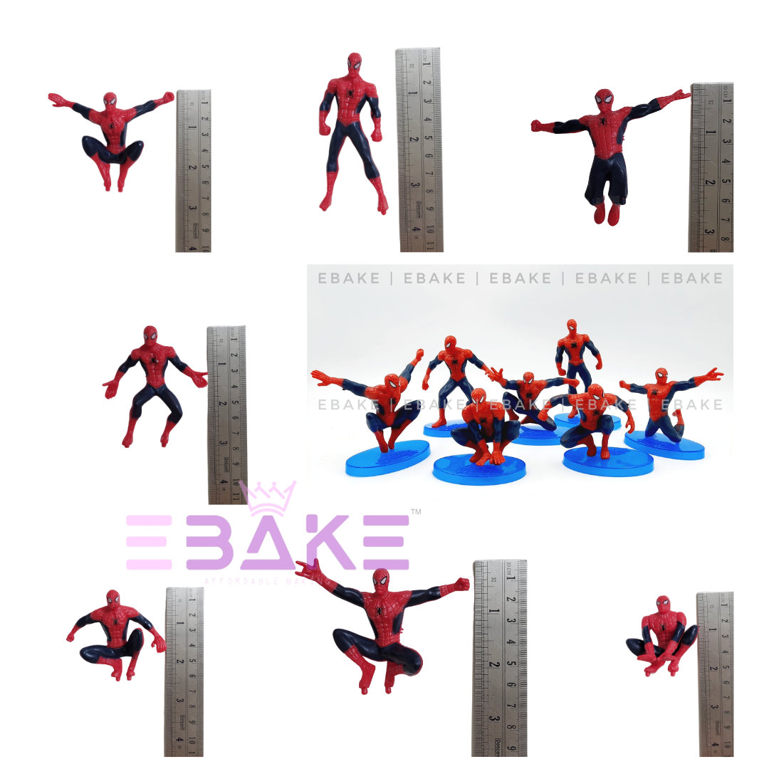 Premium Spiderman Figurine (PVC) - Set of 7