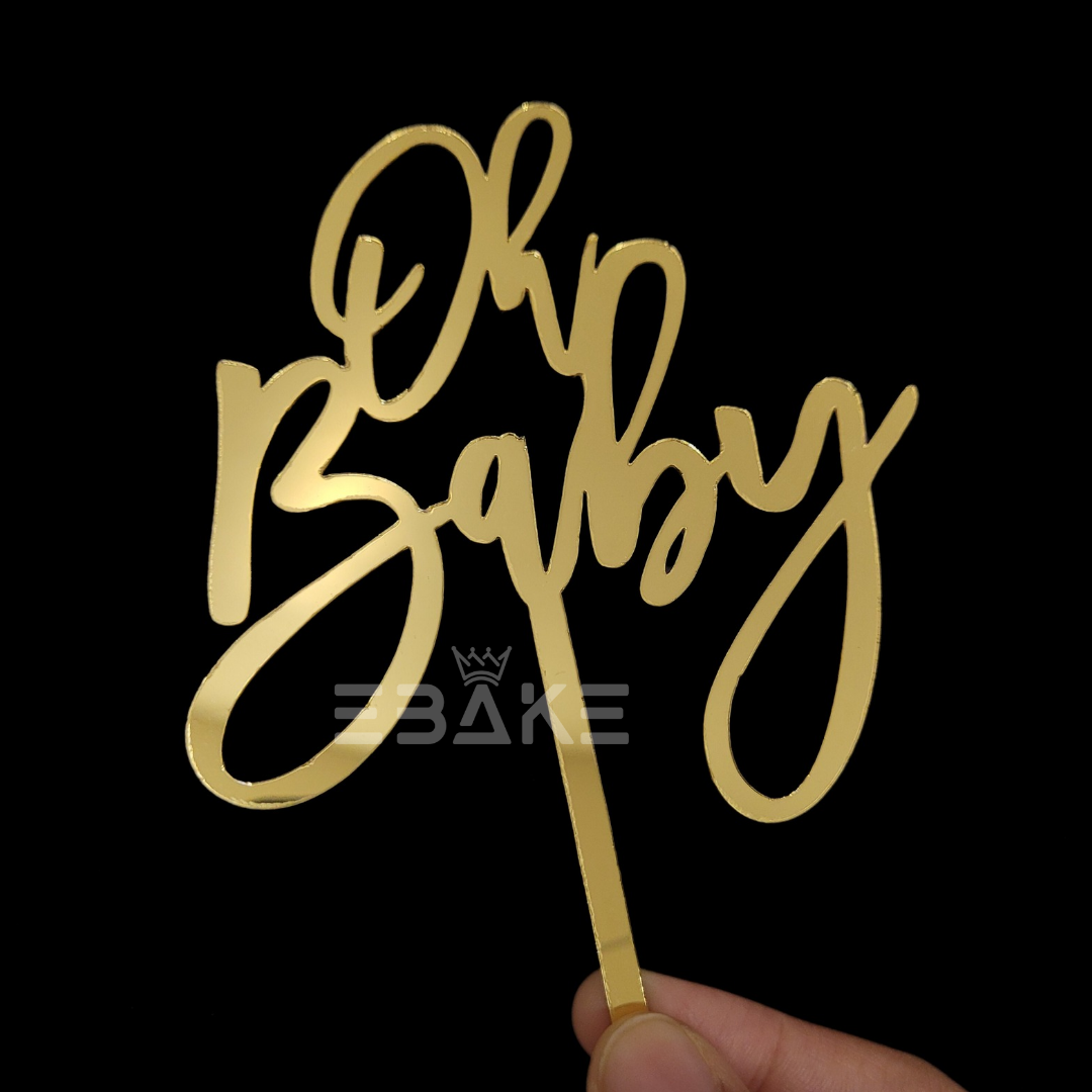 Oh Baby Cake Topper New