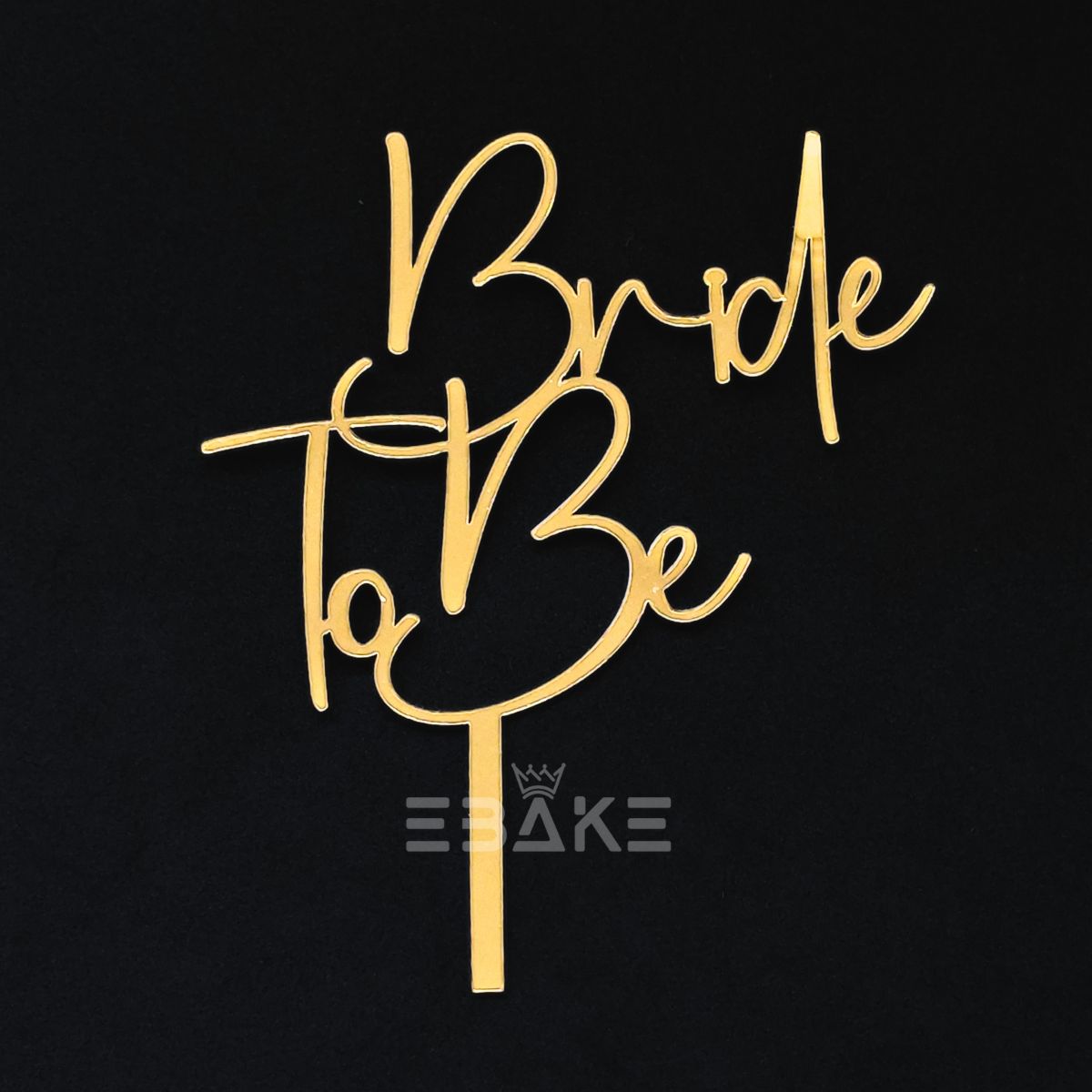 Bride To Be Cake Topper