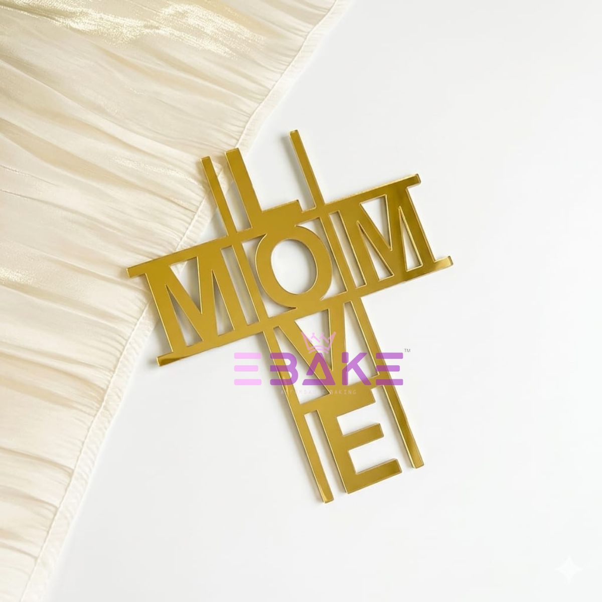 Mom Love Cutout 5"