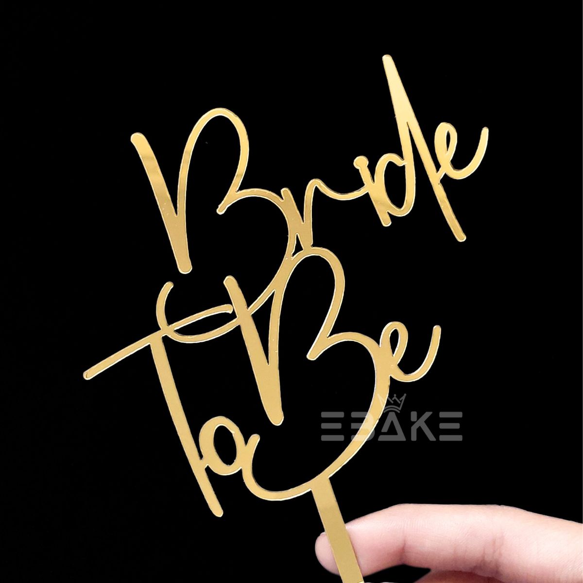 Bride To Be Cake Topper