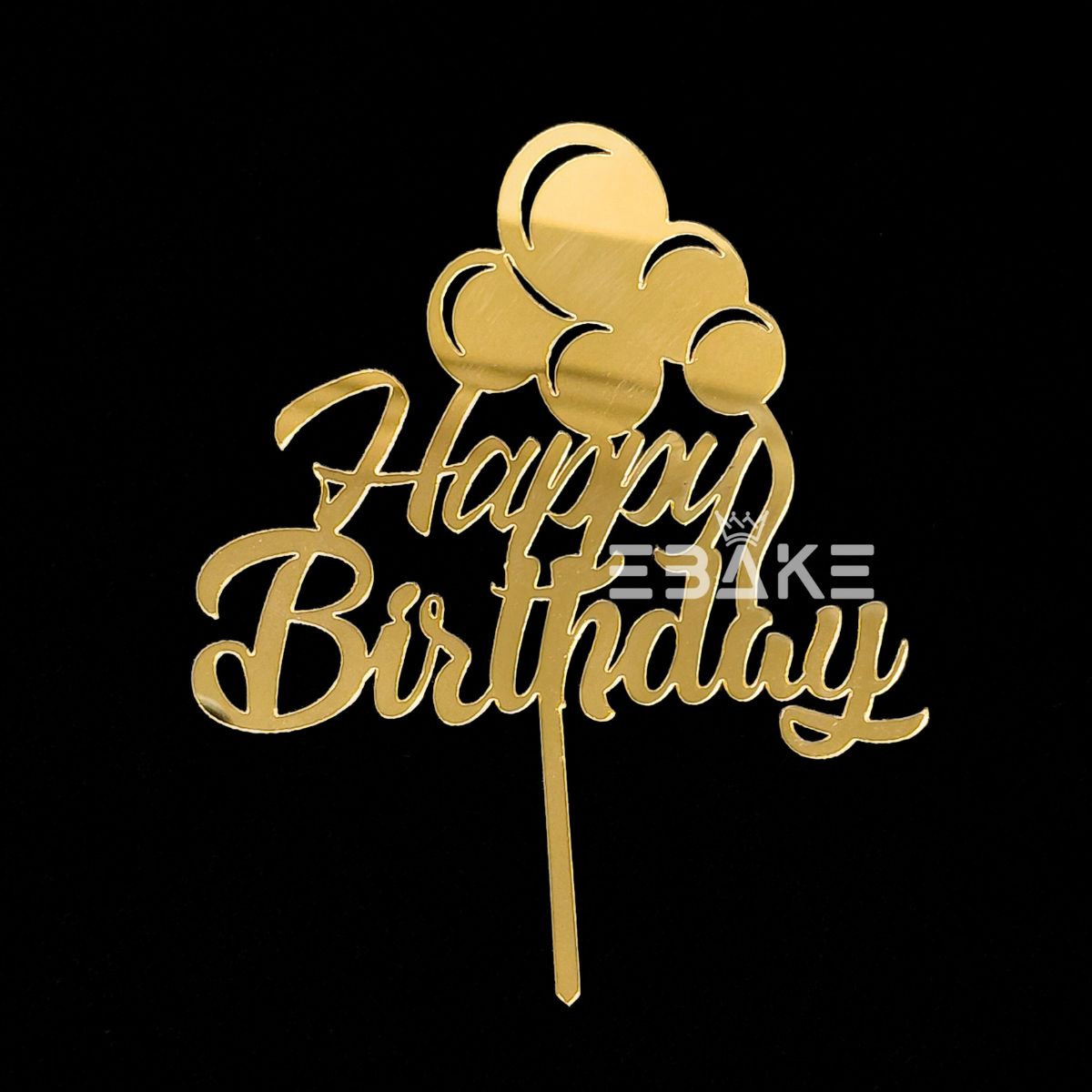 Happy Birthday Cake Topper Balloon
