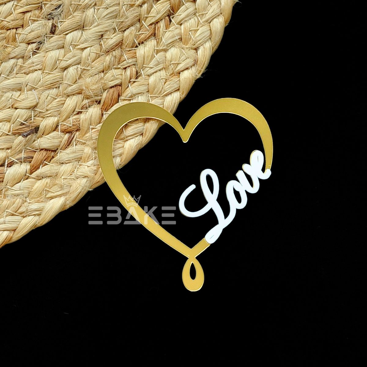 Love Charm/ Mini Cutout 3” Double Colour