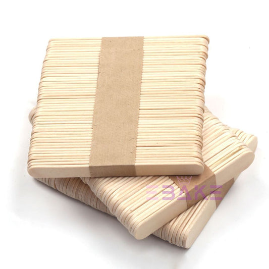 4.5 Inch Wooden Ice Cream/Popsicle /Cakesicle Sticks (50 pcs)