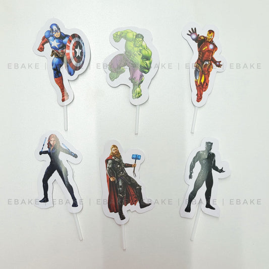 Avengers Paper Theme Topper