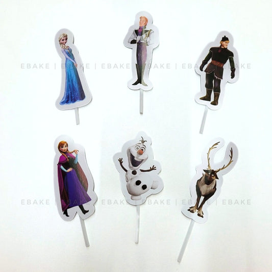 Frozen Paper Theme Topper