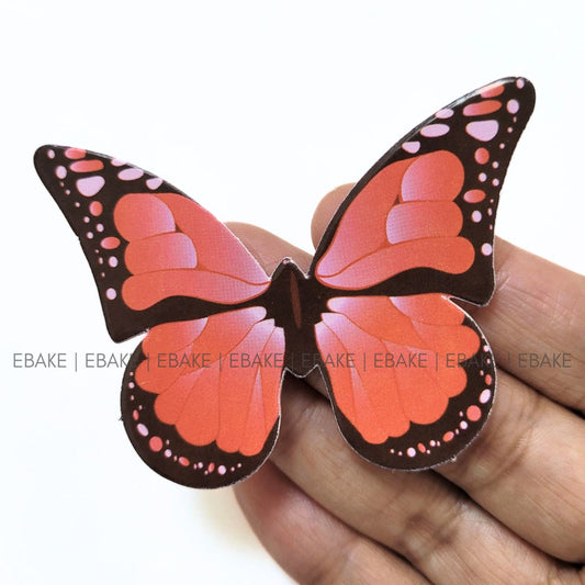 Paper Butterflies - Red(Set of 10 Pieces)