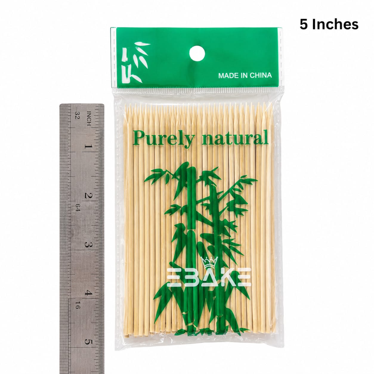 5 Inches Bamboo Wooden Skewers / Barbeque Stick