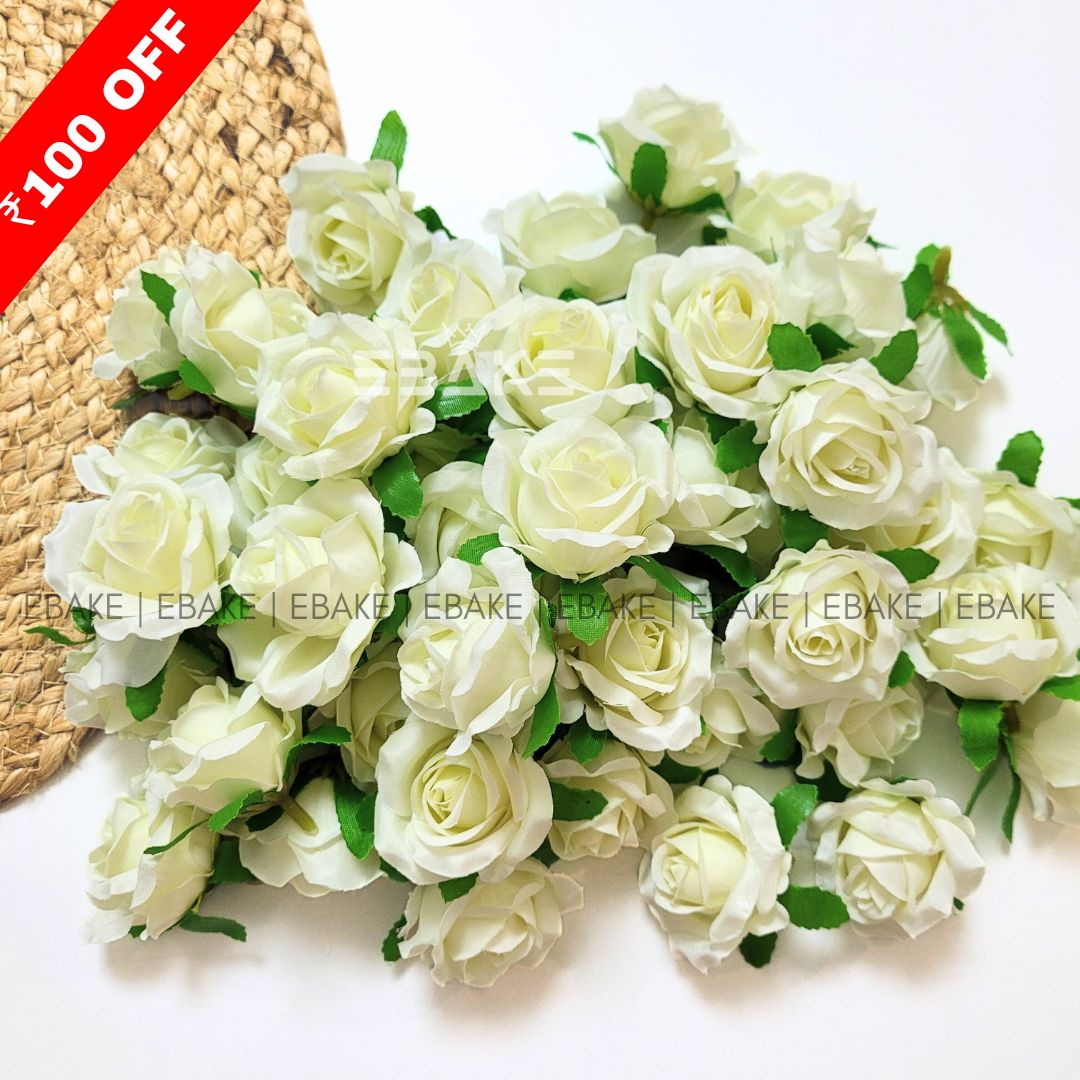 Mini Rose - A2220 Greenish White