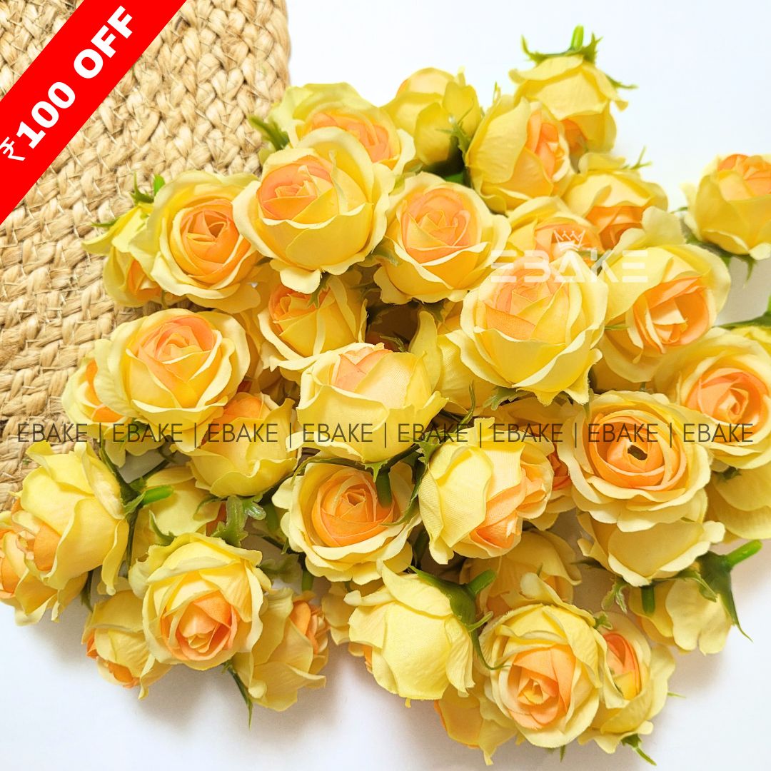 Mini Rose - A2221 Shaded Yellow