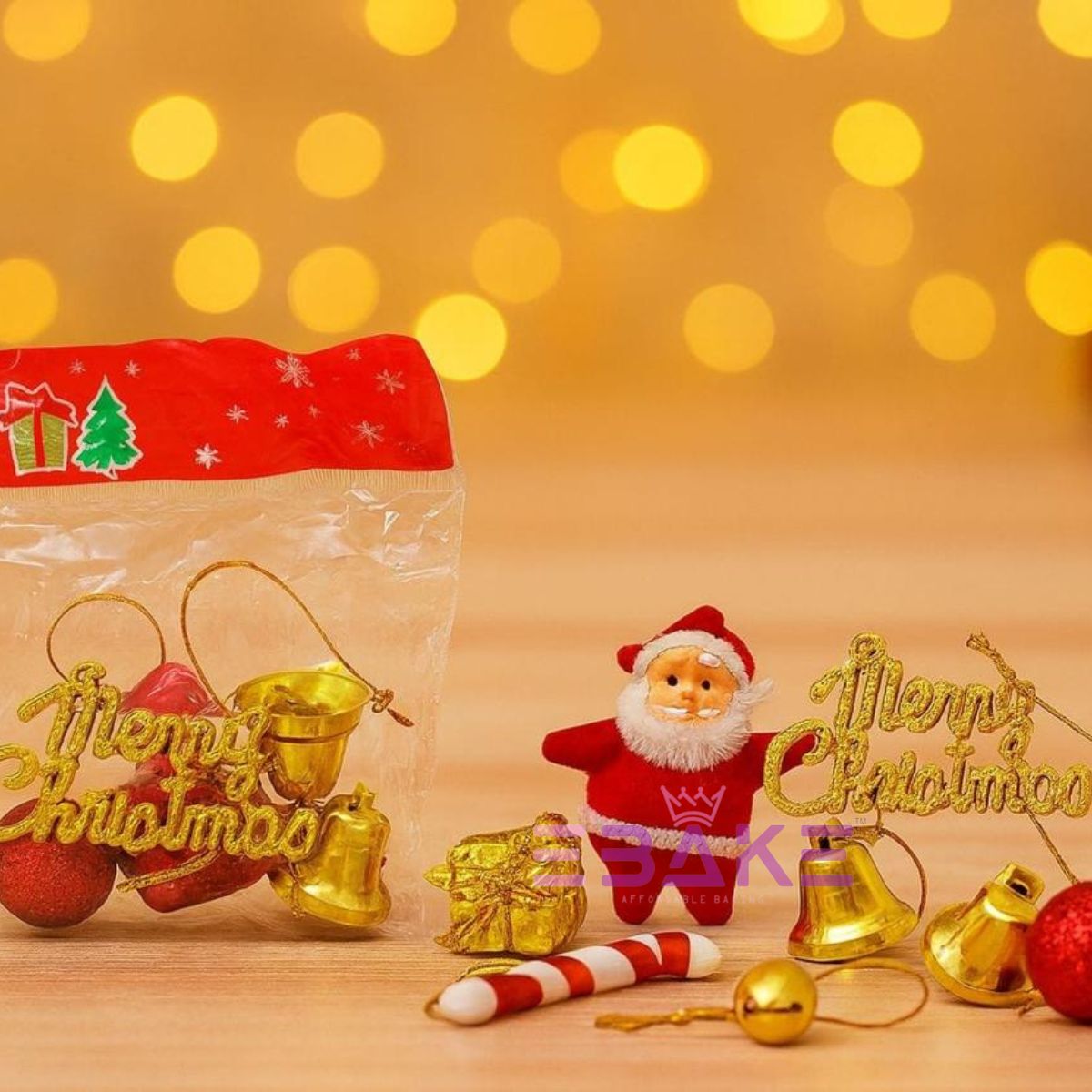 Christmas Decorations /Christmas Tree Ornaments 8568 (Set of 9 Pieces)