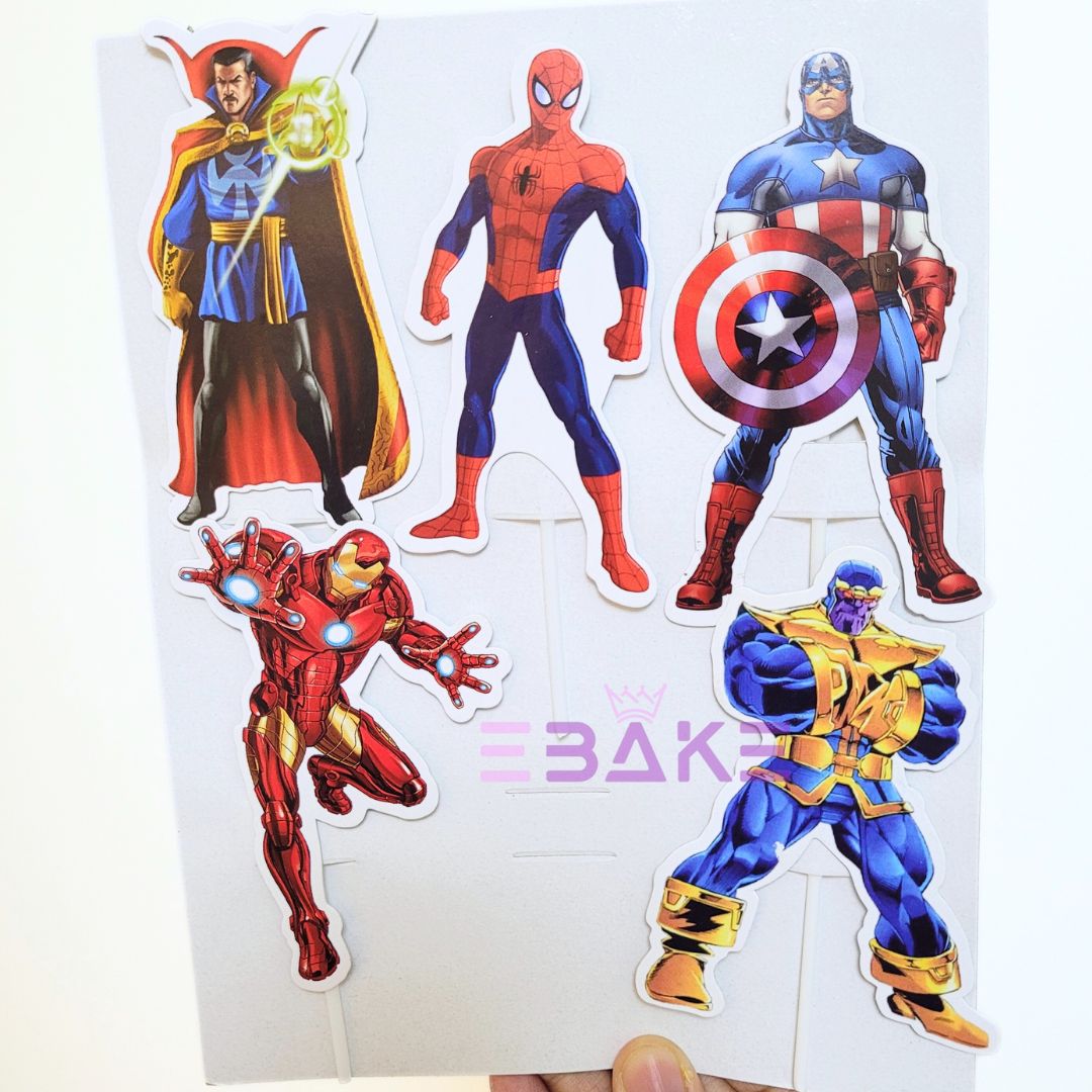 Avengers Theme Paper Topper