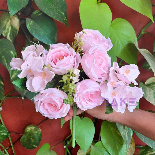 A1913 Pink Peony Bunch With Fillers