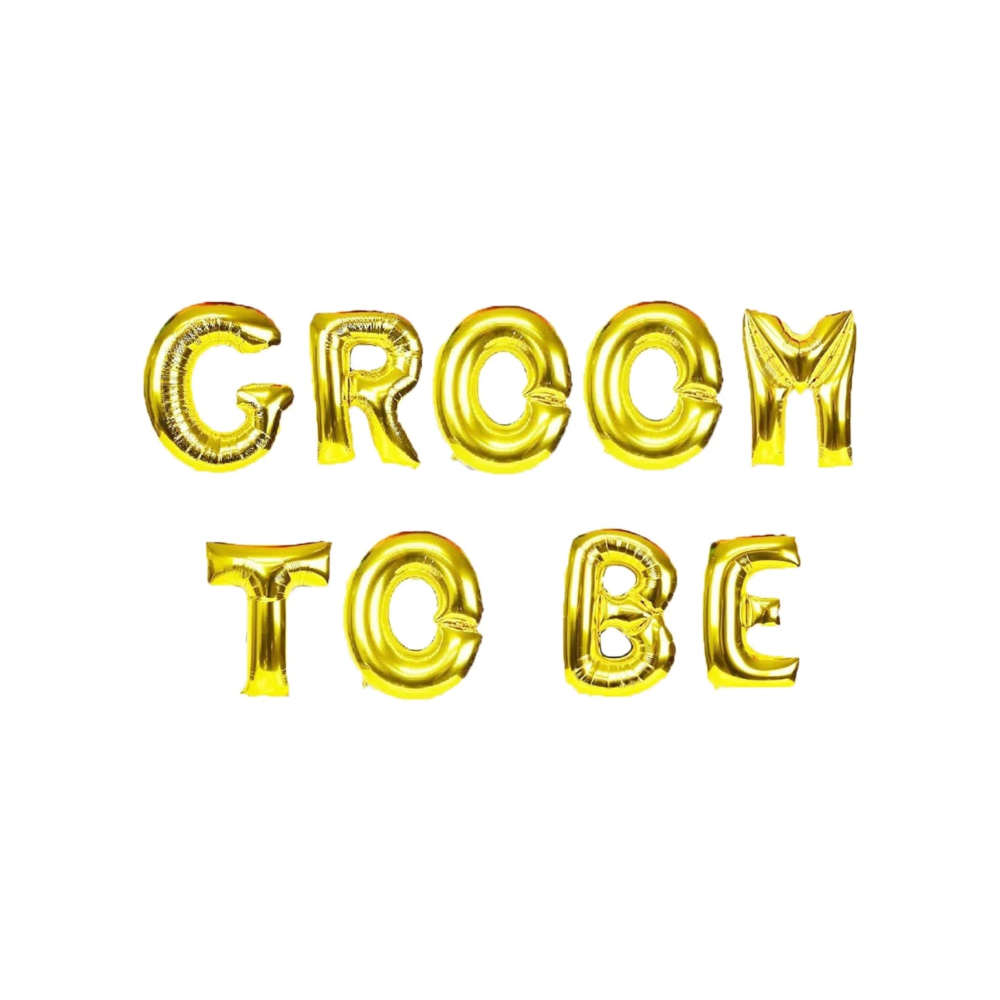Groom To Be Foil Balloon Gold 16 Inch