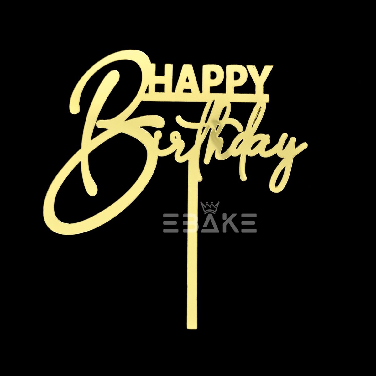 Happy Birthday Cake Topper