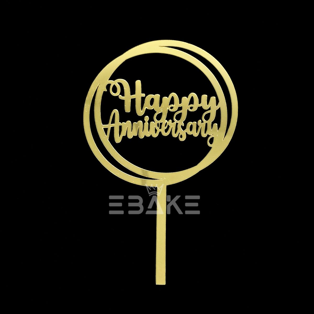 Happy Anniversary Cake Topper new