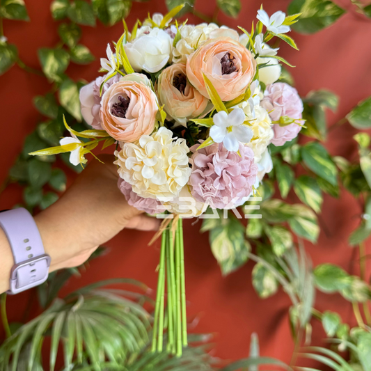 A1026 Peony & Hydrangea Bunch (Peonies, Hydrangea & Fillers)