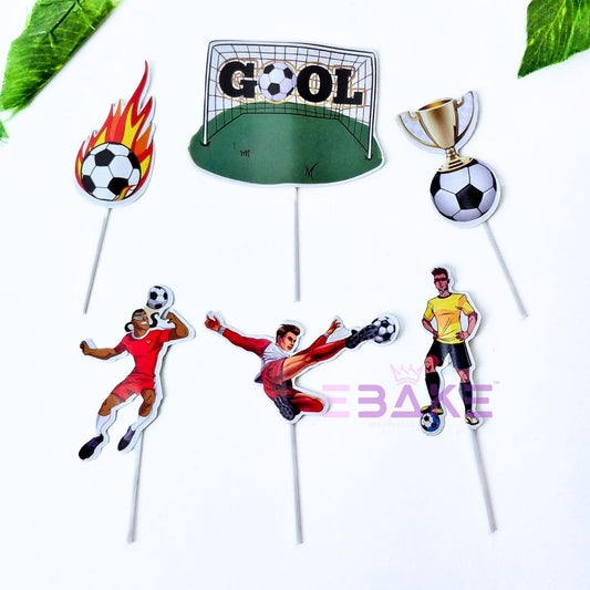 Football Theme Paper Topper Set