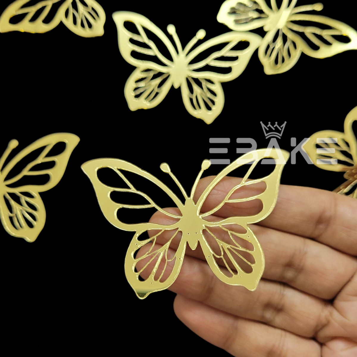 New Acrylic Butterflies Set (6 Pieces)