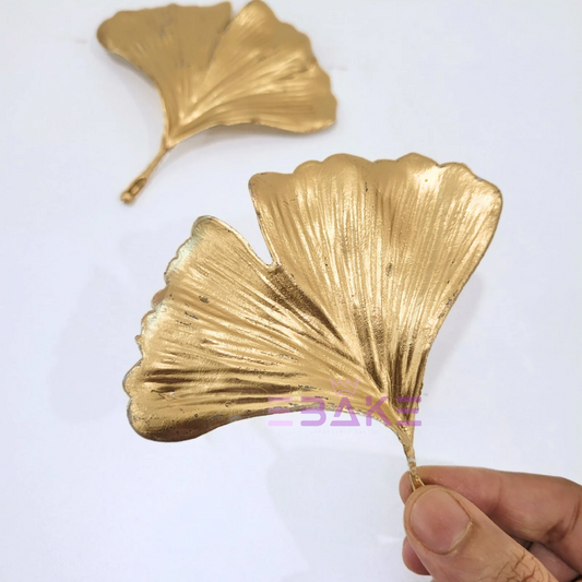 Artificial Golden Ginkgo Leaf (Single Piece) A1011