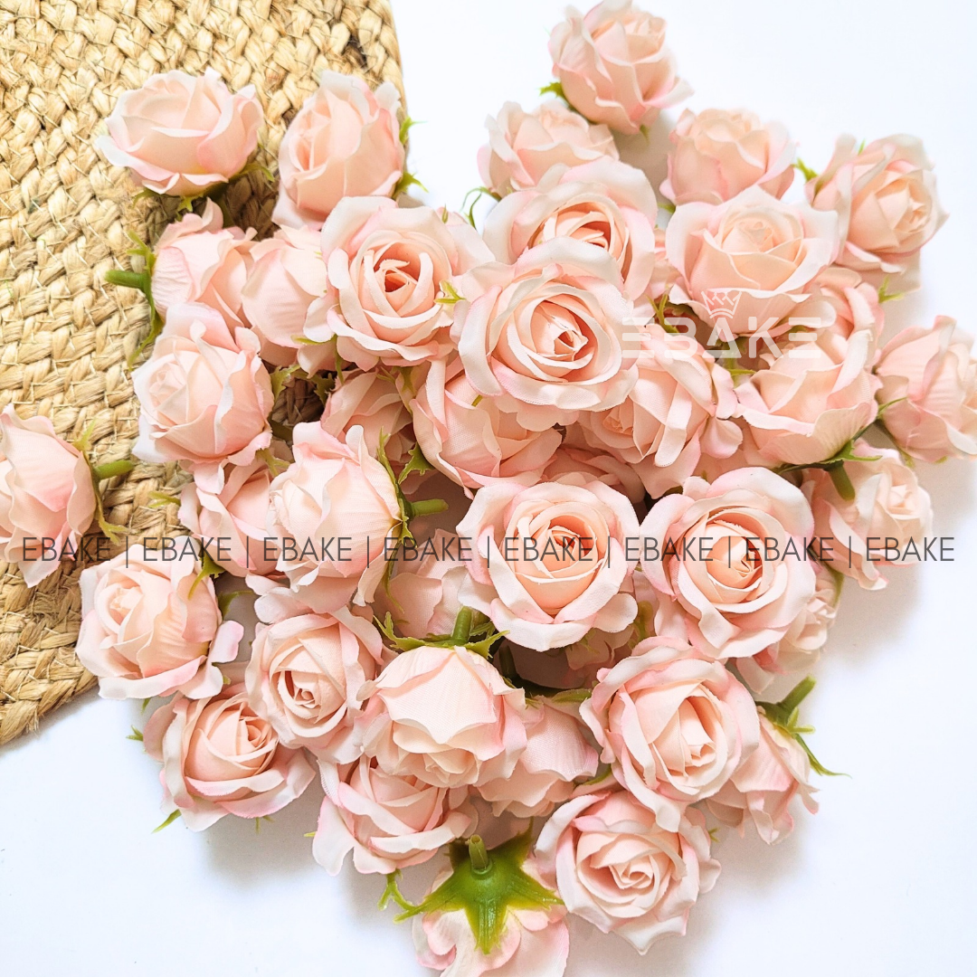 Mini Rose - A2215 Light Peach