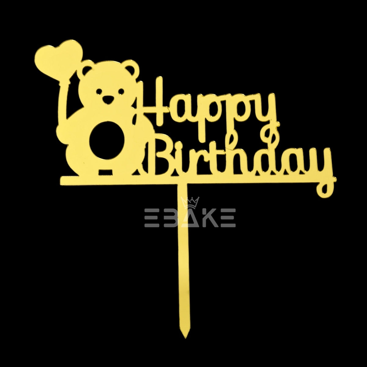 Happy Birthday Cake Topper