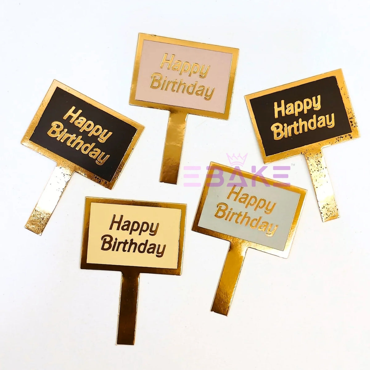 Birthday Paper Tags (Set Of 100 Pieces)