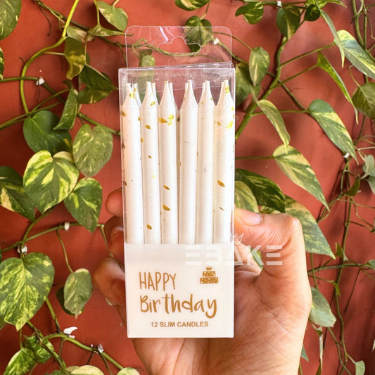 White Candles - 12 pieces box