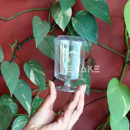 Acrylic Dessert Cups / Mousse Cups With Lid 150ml