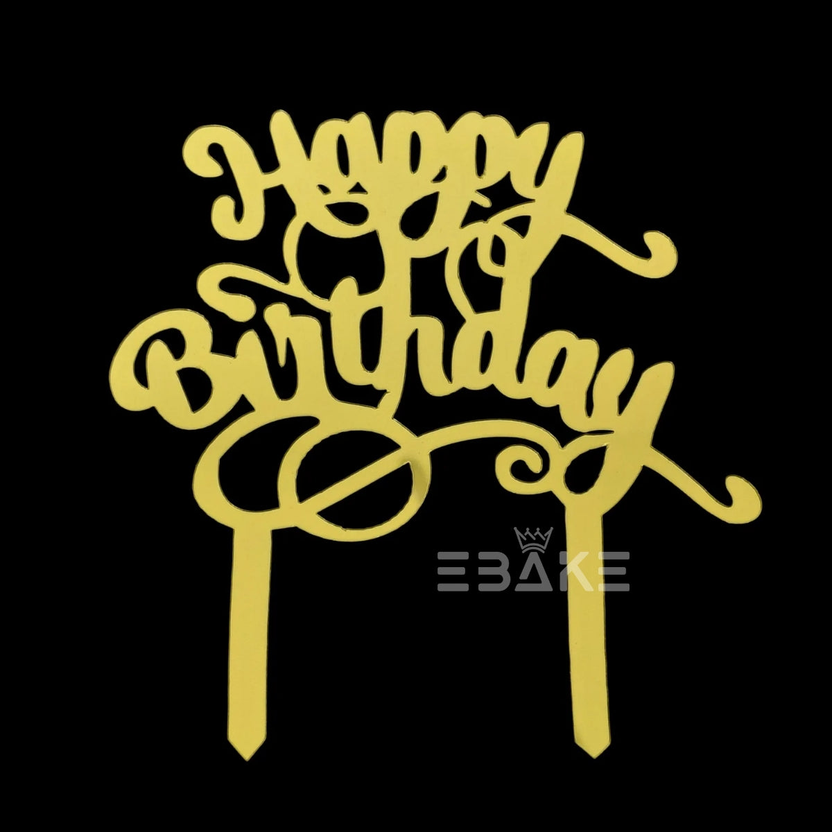 Happy Birthday Cake Topper