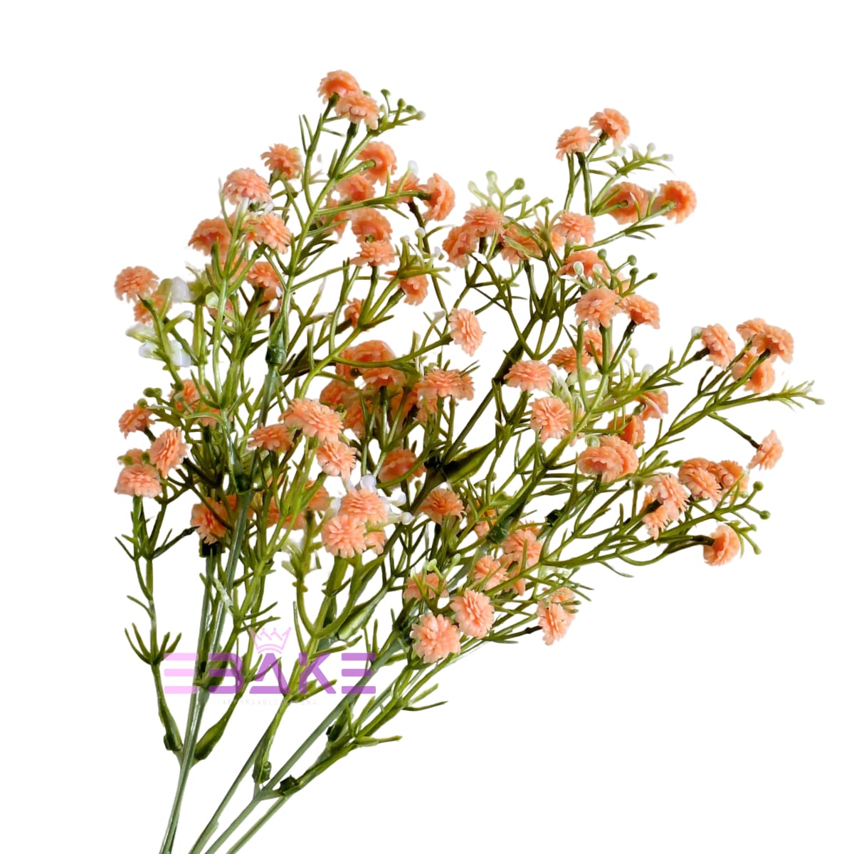 A1562 Artificial Baby's Breath Filler Bunch - Orange