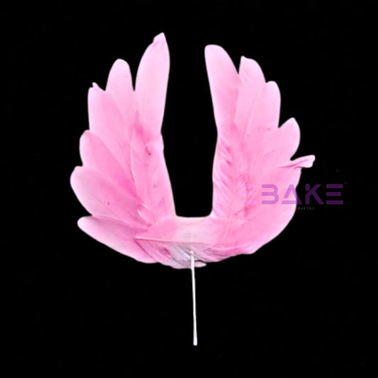 Feather Wings - Pink (Single Piece)
