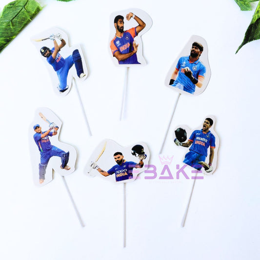 Cricket Theme Paper Topper Set