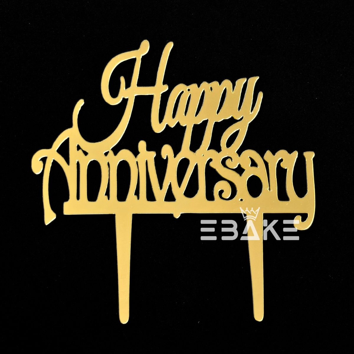 Happy Anniversary Cake Topper