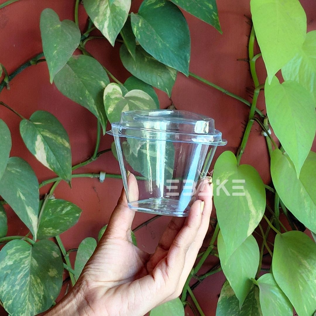 Acrylic Dessert Cup With Lid / Mousse Cups