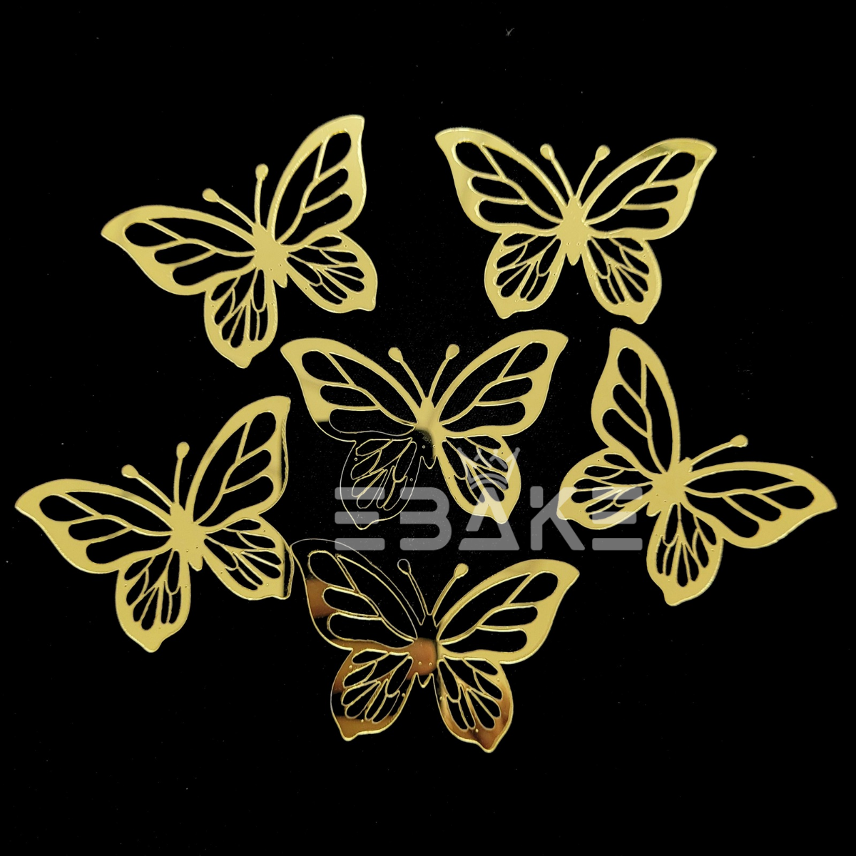 New Acrylic Butterflies Set (6 Pieces)
