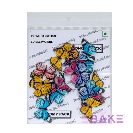 Edible Wafer Butterflies (16 Pieces)