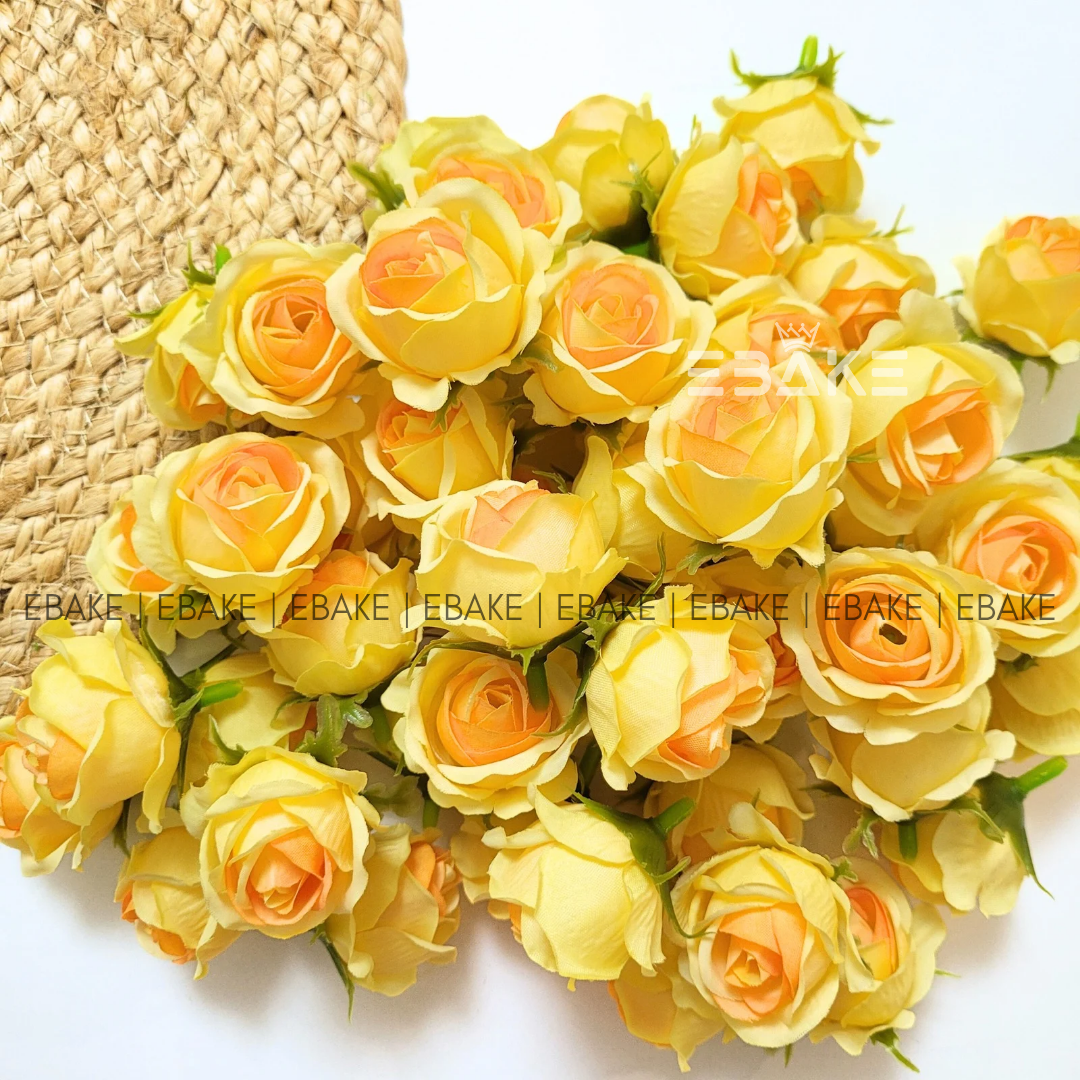 Mini Rose - A2221 Shaded Yellow