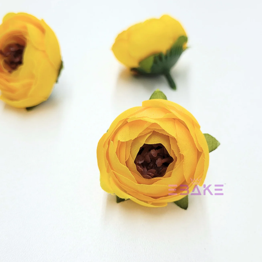 Small Peony - A194 Yellow (Single Piece)