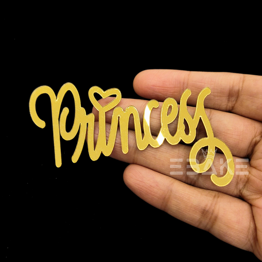 Princess Cutout 3 Inch (Single Piece)