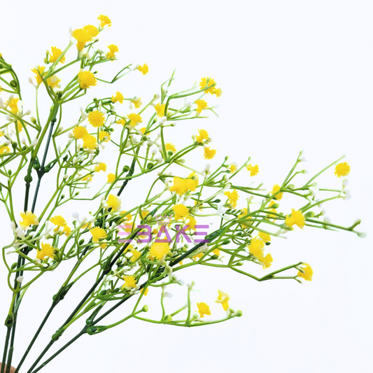 A1563 Artificial Baby's Breath Filler Bunch - Yellow